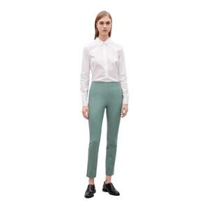 NWT COS Women's Ankle Zips Slim Fit Trousers Size 12 Green